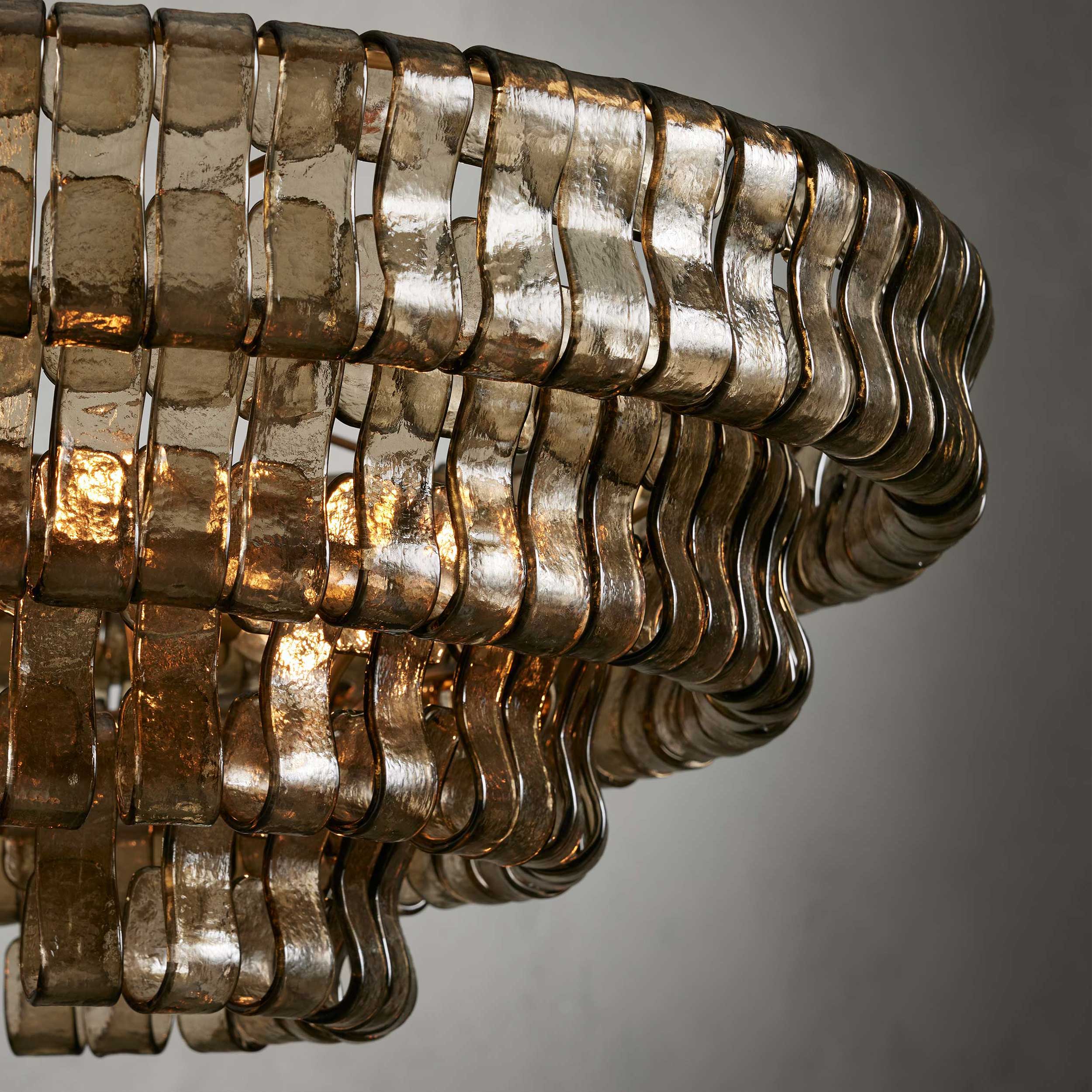Ghiaccio Round Chandelier 36", 48"